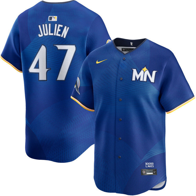 Minnesota Twins #47 Edouard Julien City Connect Limited Jersey