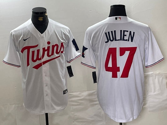 Minnesota Twins #47 Edouard Julien Fan Edition Style 1