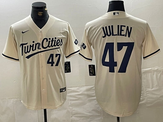 Minnesota Twins #47 Edouard Julien Fan Edition Style 3