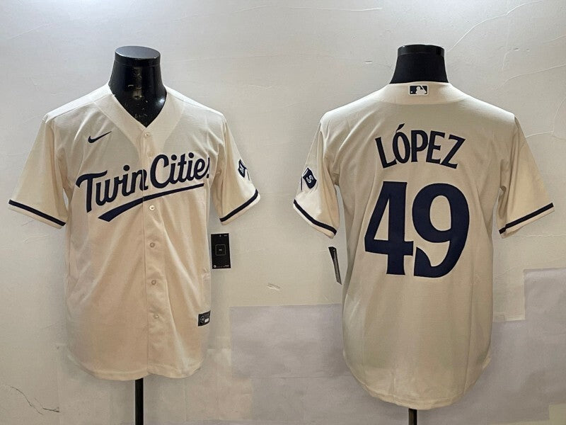 Minnesota Twins #49 Pablo Lopez Fan Edition Style 1