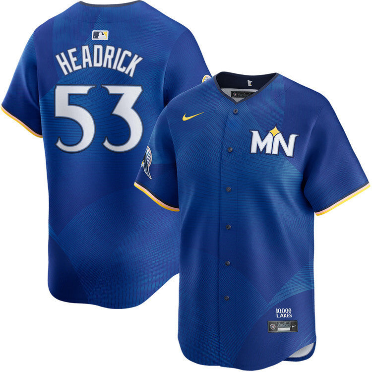 Minnesota Twins #53 Brent Headrick City Connect Limited Jersey