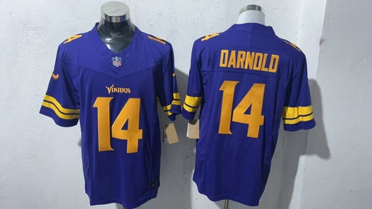 Minnesota Vikings #14 Sam Darnold Style 4