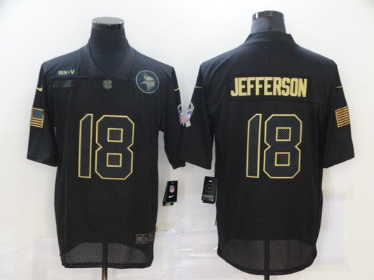 Minnesota Vikings #18 Jefferson 20 Salute 653