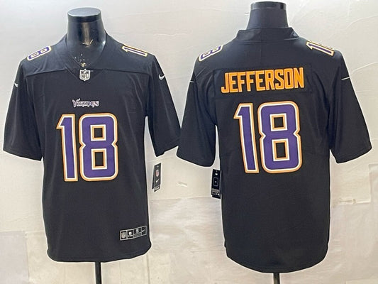 Minnesota Vikings #18 Justin Jefferson Adult Style 1