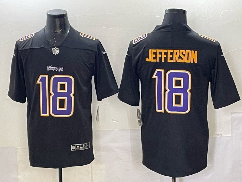 Minnesota Vikings #18 Justin Jefferson Adult Style 2