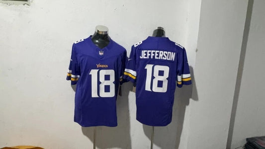 Minnesota Vikings #18 Justin Jefferson Style 5