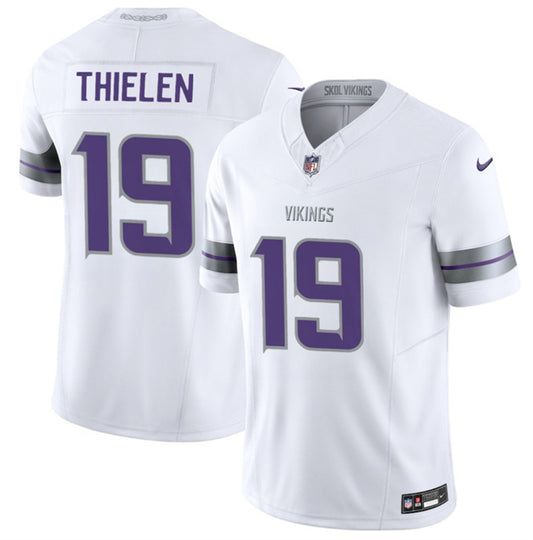 Minnesota Vikings #19 Adam Thielen White 2025 F.U.S.E. Winter Warrior Limited
