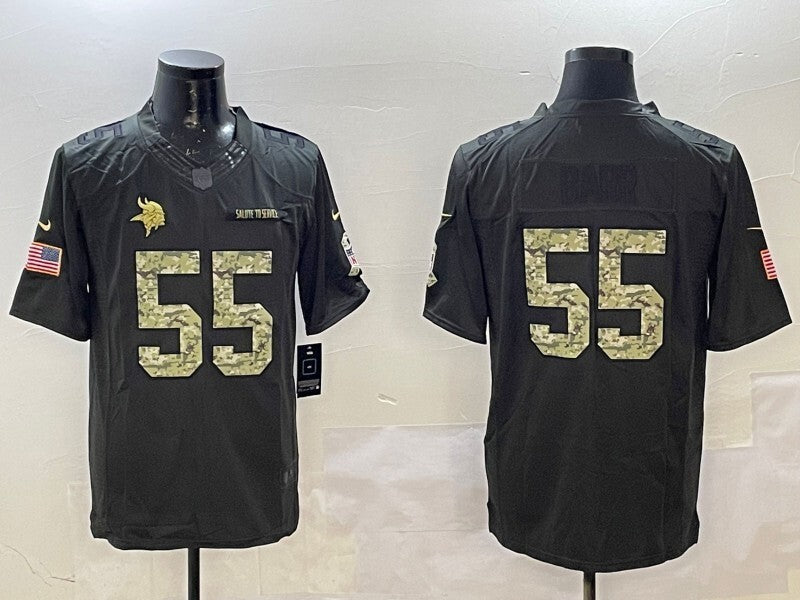 Minnesota Vikings #55 Anthony Barr Salute