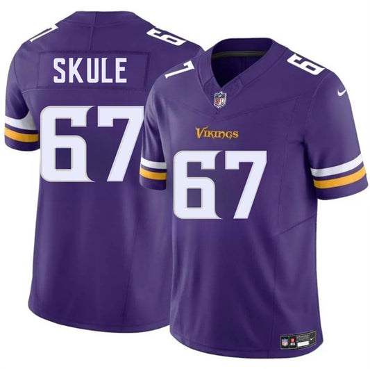 Minnesota Vikings #67 Justin Skule Purple 2025 F.U.S.E. Vapor Untouchable