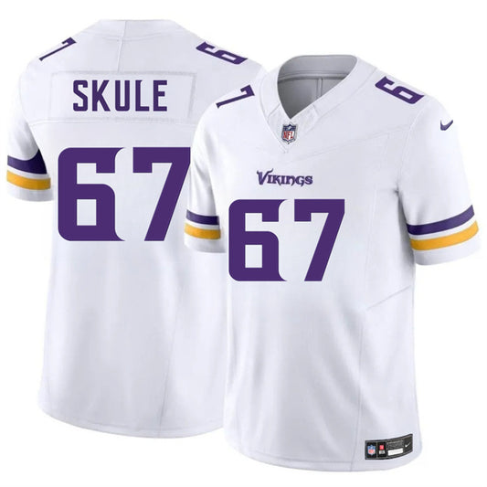 Minnesota Vikings #67 Justin Skule White 2025 F.U.S.E. Vapor Untouchable Limited