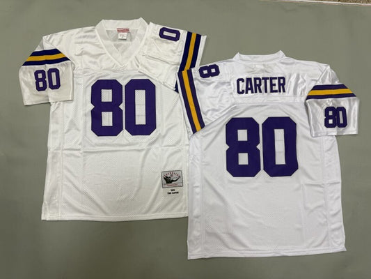 Minnesota Vikings #80 Cris Carter Minnesota Vikings Style 2
