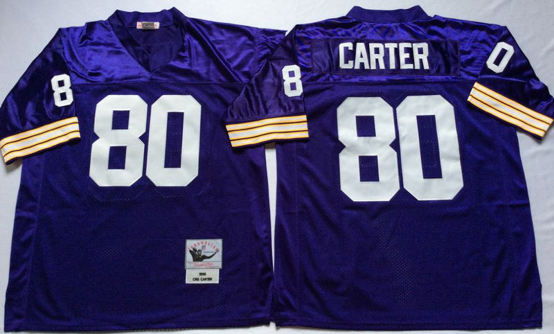 Minnesota Vikings #80 Cris Carter Throwback