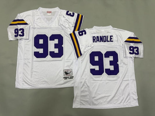 Minnesota Vikings #93 John Randle Minnesota Vikings Style 1