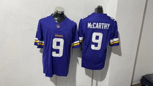 Minnesota Vikings #9 J.J. McCarthy Style 3