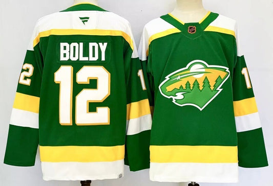 Minnesota Wild #12 Matt Boldy Style 2