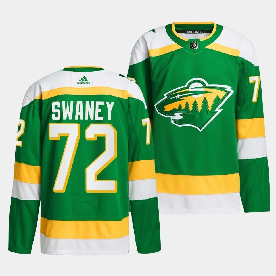 Minnesota Wild #72 Nick Swaney 2023-24 The 78s Alternate Green Jersey