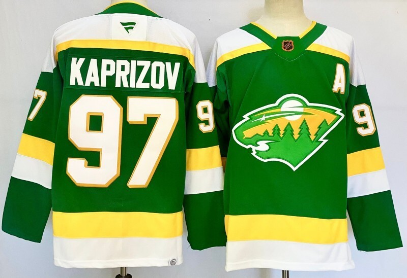 Minnesota Wild #97 Kirill Kaprizov Style 2