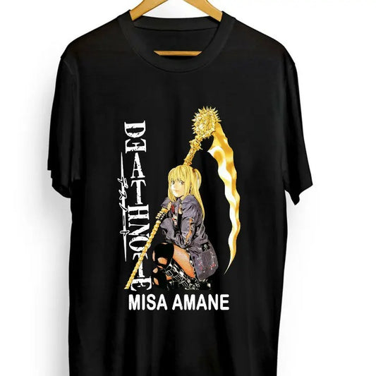Misa Amane shirt Death Note L New shirt,2022 Graphic Anime Size S to 3XLstyle{n002}3