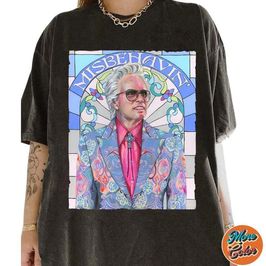 Misbehavin' Baby Billy Freeman Movie Shirts, Cotton Unisex T-shirt, Crew Neck, Size S- 3XL, Menswear Top, Womenswear Top Underwear Streetwear