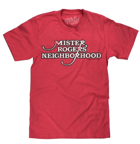 Mister Rogers' Neighborhood T-Shirt - Red graphic tee