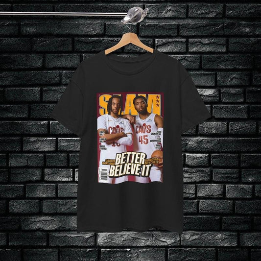 Mitchell Garland Slam Tee T-Shirt, Clevelands T-Shirt, Playoffs, Basketball Graphic Tee, Gift For Fan