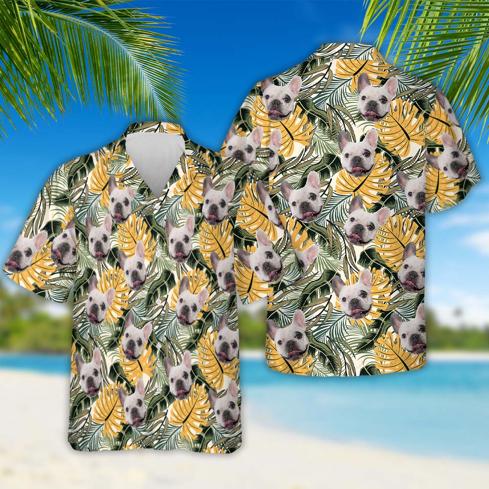 Summer With Pet - Personalized Custom Hawaiian Shirt