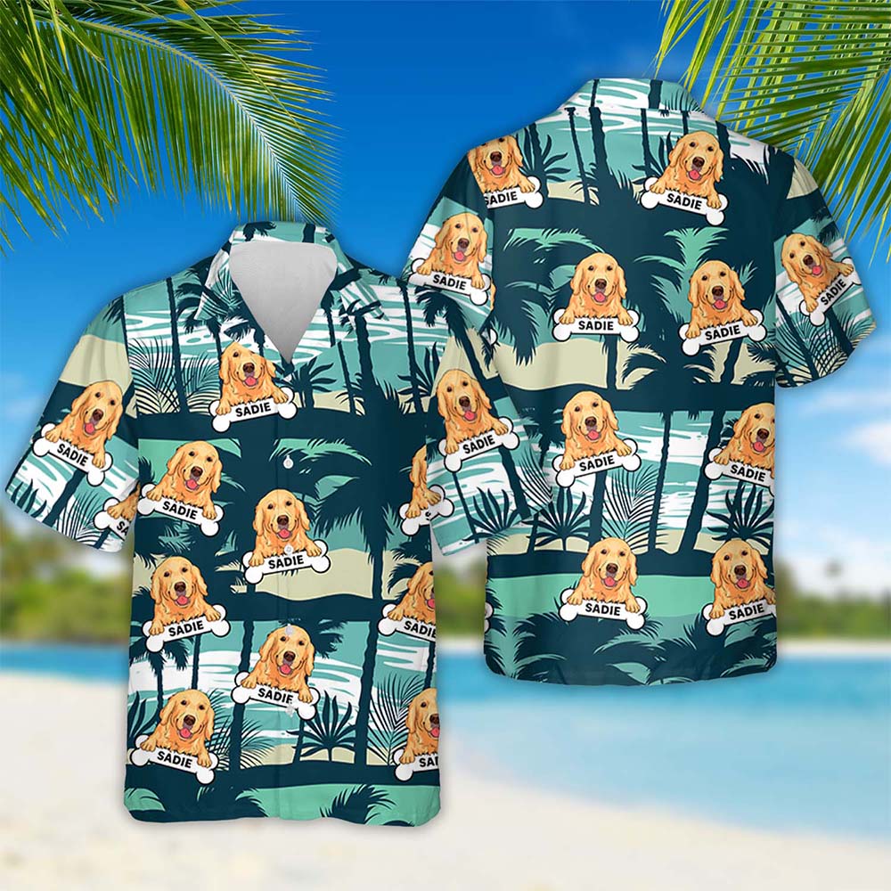 Dog Tropical - Personalized Custom Hawaiian Shirt
