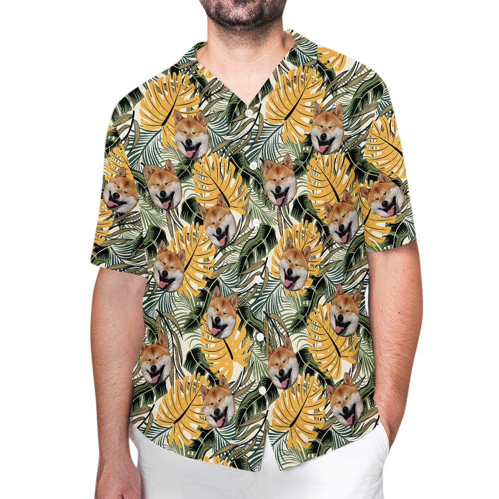 Summer With Pet - Personalized Custom Hawaiian Shirt