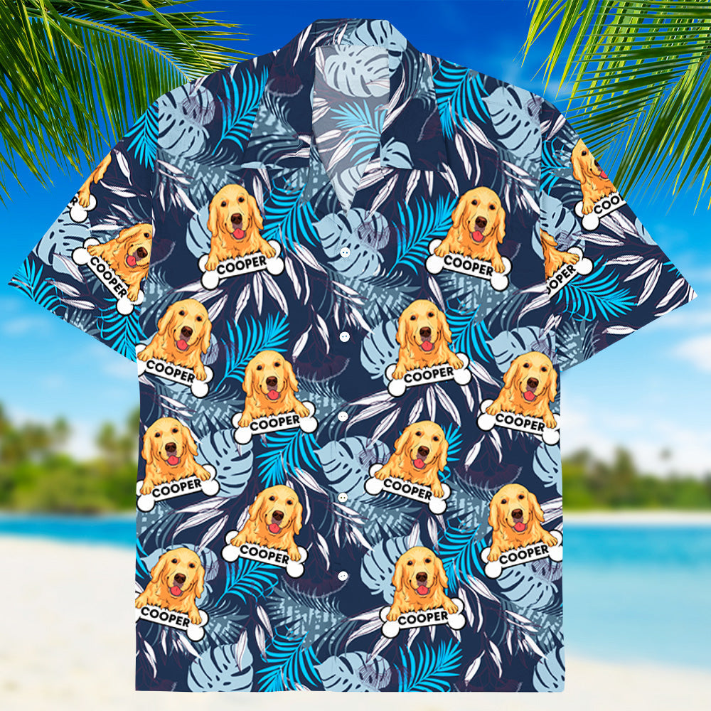 Tropical Palm - Personalized Custom Hawaiian Shirt