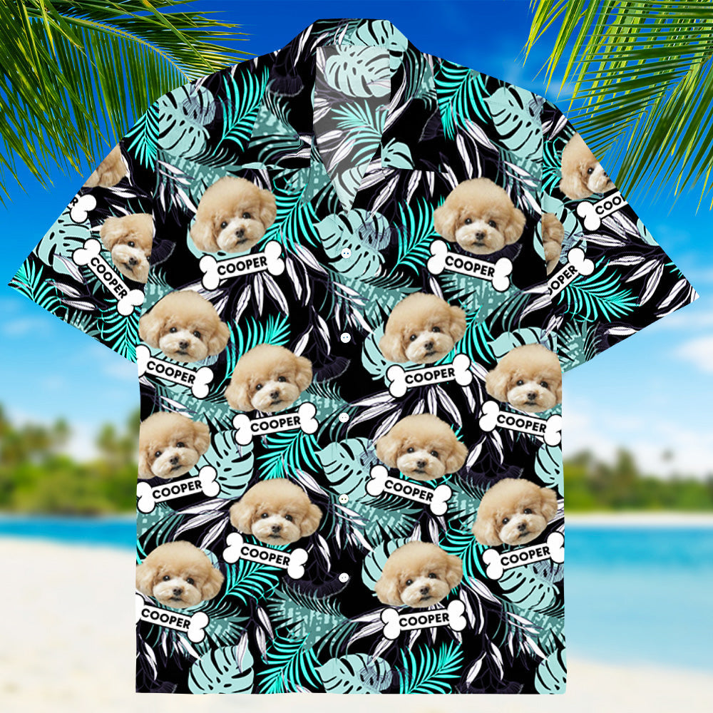 Tropical Palm - Personalized Custom Hawaiian Shirt