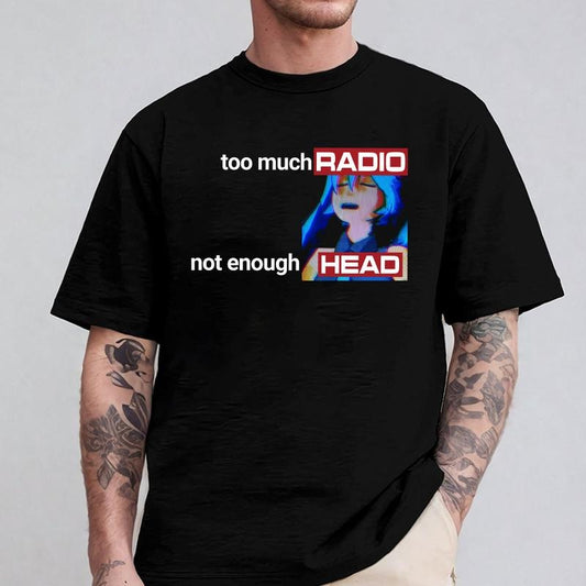 Mlkuhead Shirt, Too Much Radio Tee, Rock Vocaloid Hoodie Sweatshirt | InkThreadWorks.com