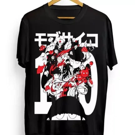 Mob Psycho 100 T-Shirt,Shigeo Kageyama T-Shirt,Dimple and Mob,Anime Tee All Size Hoodie, Sweatshirt | InkThreadWorks.com