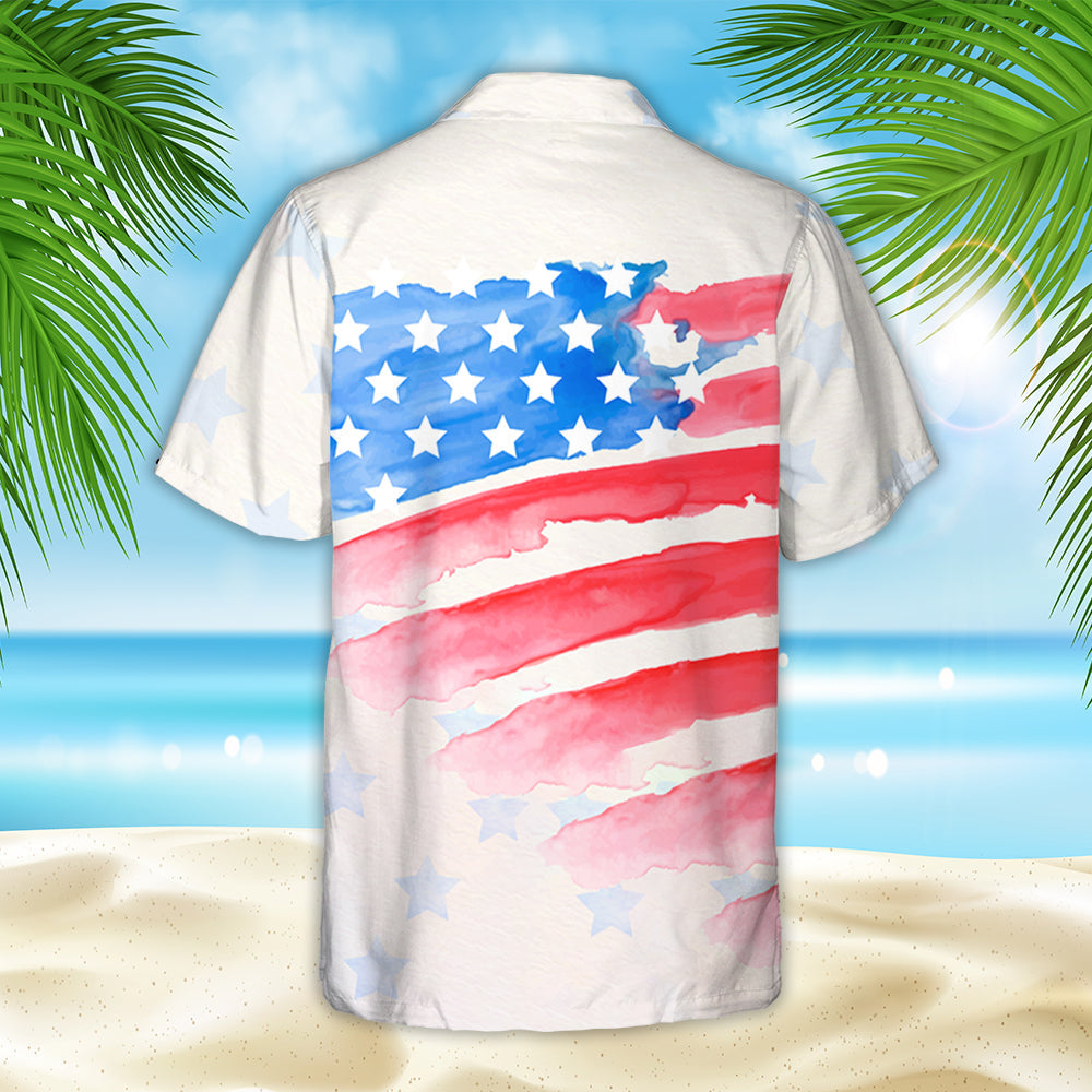 4th Of July Dog - Personalized Custom Hawaiian Shirt