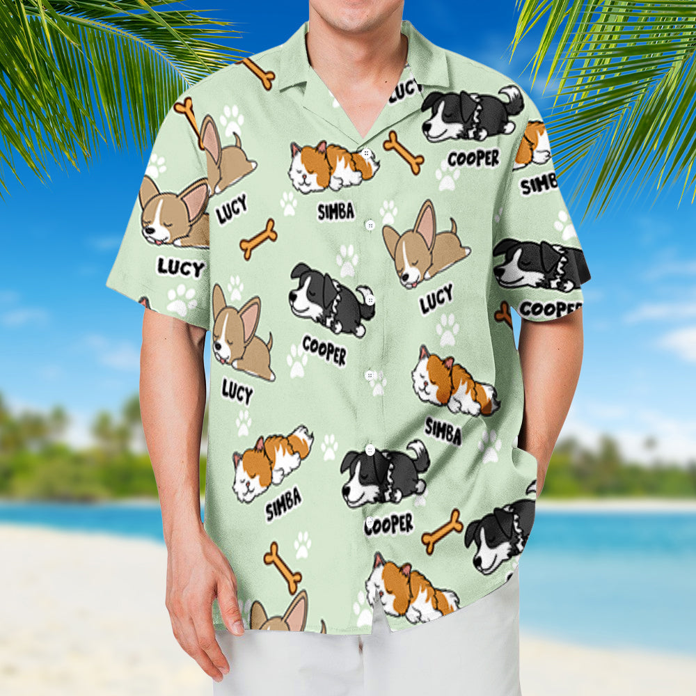 Baby Blue Pet - Personalized Custom Hawaiian Shirt