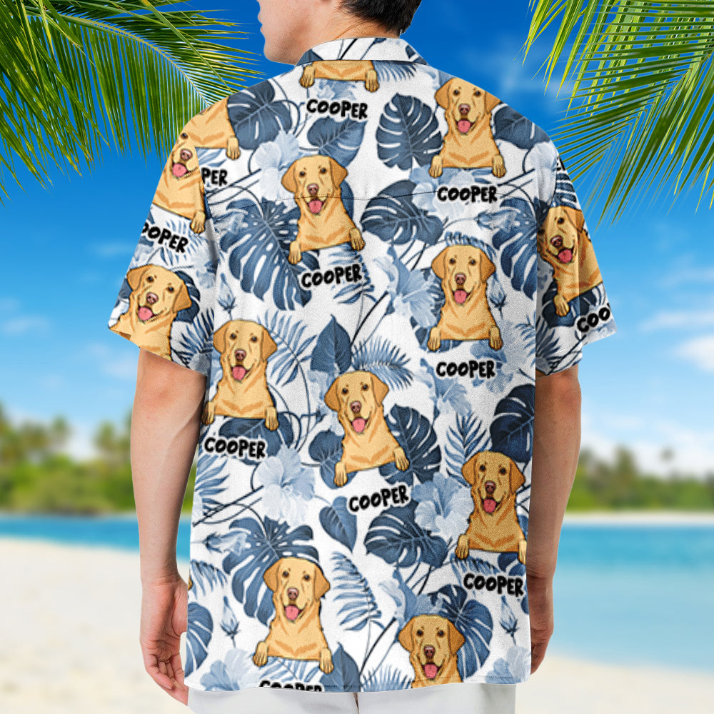 Summer Vacation Dog - Personalized Custom Hawaiian Shirt