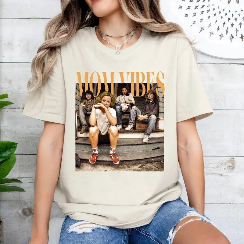 Mom Vibes Thug Life T-Shirt, Graphic T-Shirt