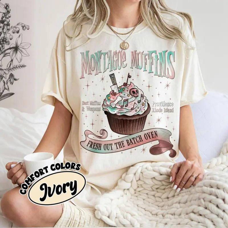 Montague Muffins Leather And Lark T-shirt, Butcher And Blackbird Book Series TShirt For Fan, Gift For Book Lover Hoodie,...