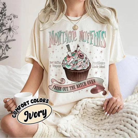 Montague Muffins Leather And Lark T-shirt, Butcher And Blackbird Book Series TShirt For Fan, Gift For Book Lover Hoodie,...