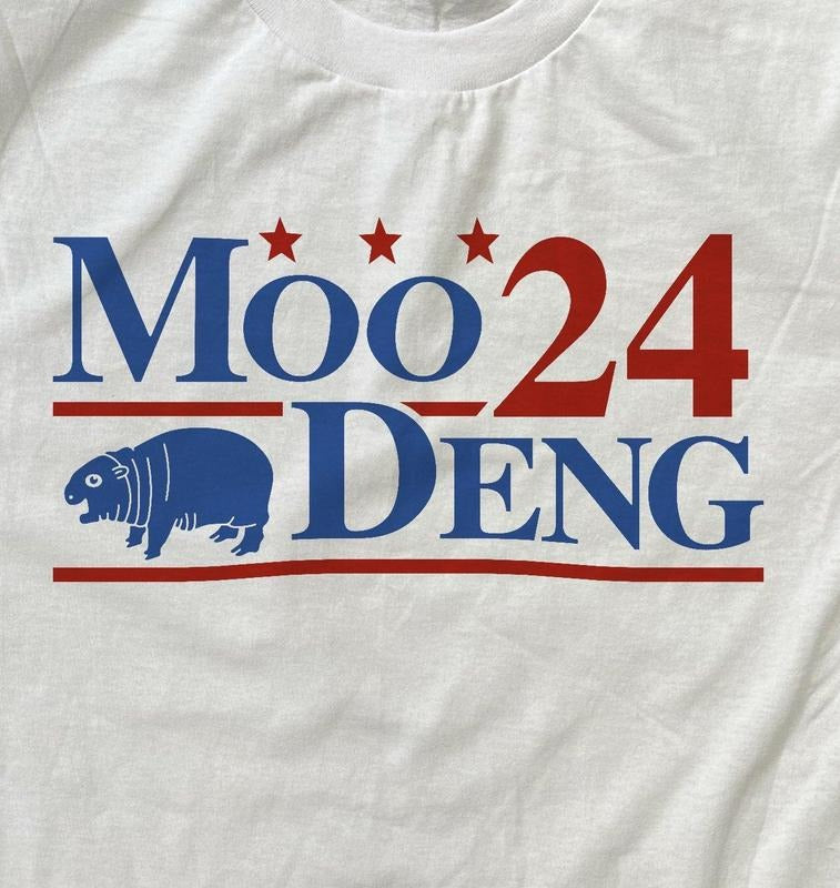 Moo Deng '24 Shirt Sweatshirt Hoodie | InkThreadWorks.com