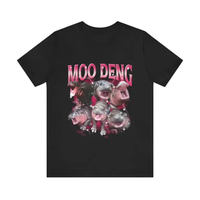 Moo Deng Babyy Hippo Funny Shirts, Moo Deng, Hippo Meme, Gift Shirts