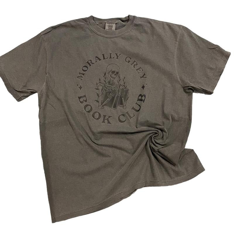 Morally Grey Bookclub Shirt Hoodie, Sweatshirt | InkThreadWorks.com