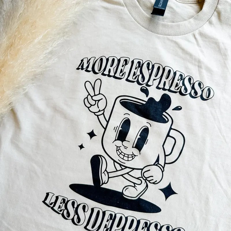 More Espresso Graphic Tee