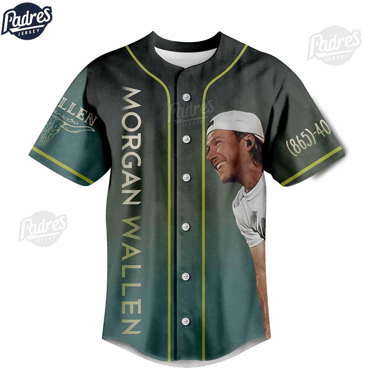 Morgan Wallen One Night At Time Tour 2024 Custom Baseball Jersey Gift - Padres Jersey Oasis: Elevate Your Baseball Style Game