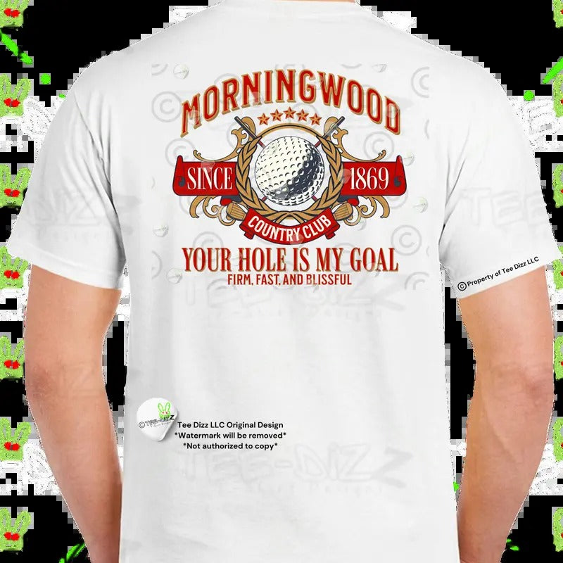 Morningwood Country Club - Men's funny T-shirt Menswear Top Tshirt Hoodie, Sweatshirt | InkThreadWorks.com