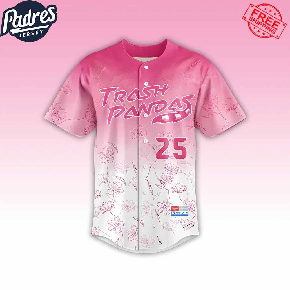 Morthers Day 2025 Trash Pandas Personalized Baseball Jersey - Padres Jersey Oasis: Elevate Your Baseball Style Game