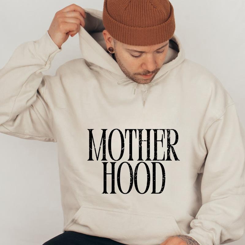 Mother Hood Shirt,  Trendy Mama Sweatshirt, Mom Life Tee, Motherhood Hoodie, Cool Mom Club | InkThreadWorks.com