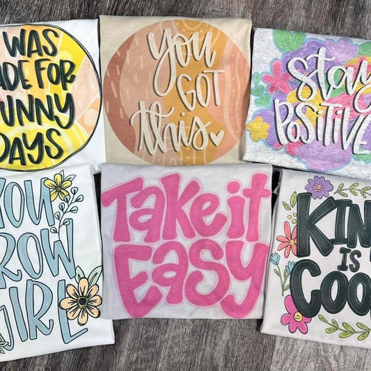 Cute Encouragement/Motivational Tees Hoodie, Sweatshirt | InkThreadWorks.com