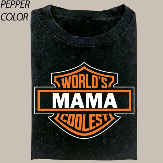 Motorcycle Mom Shirt, Rocker Mom Shirt, Funny Motherhood Shirt Gift Mom Life Shirt Sarcastic Mom Tee Trendy Cowgirl Mom...