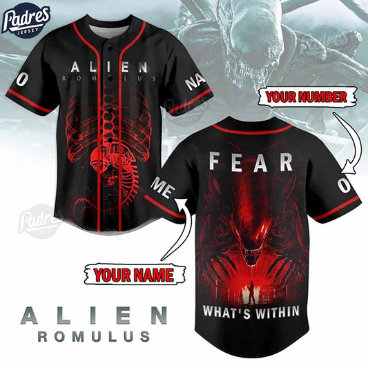 Movie Alien Romulus Custom Baseball Jersey - Padres Jersey Oasis: Elevate Your Baseball Style Game