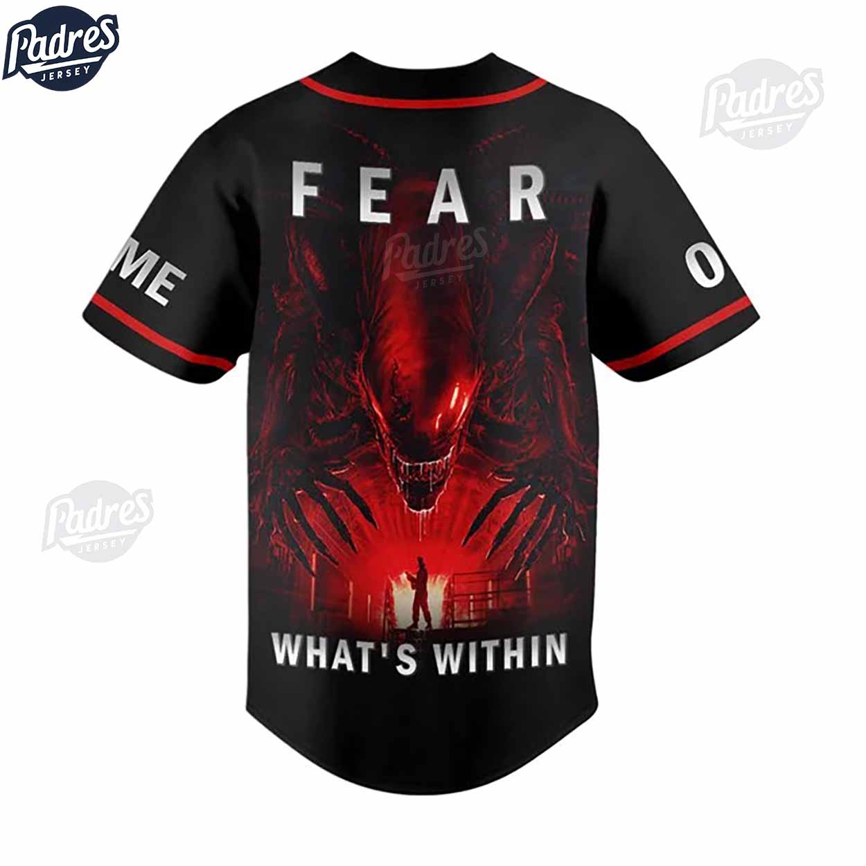 Movie Alien Romulus Custom Baseball Jersey - Padres Jersey Oasis: Elevate Your Baseball Style Game